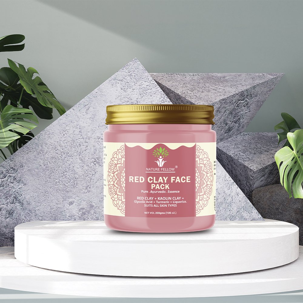 Red Clay Face Pack – Nature Fellow